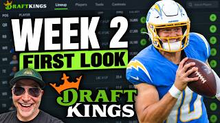 NFL DFS Week 2 Strategy for DraftKings 2026