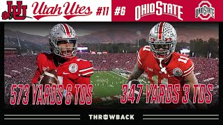 Stroud \& Jaxon Smith-Njigba EPIC Rose Bowl Connection! (#11 Utah vs. #6 Ohio State, 2022 Rose Bowl)