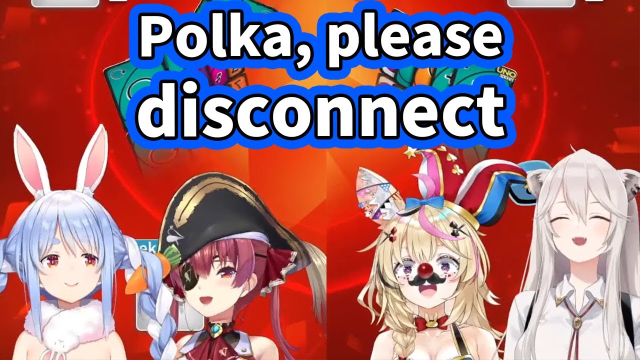 Polka gets asked to disconnect because the AI is better [ENG Subbed Hololive]