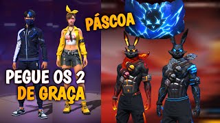 URGENTE!! EVENTO DE PÁSCOA 2024!! ITENS GRÁTIS, GELO? 2 CONJUNTOS E MAIS - FREE FIRE