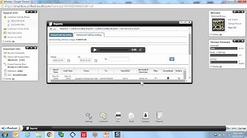 Call recording report