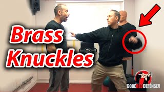 Self Defense against Brass Knuckles