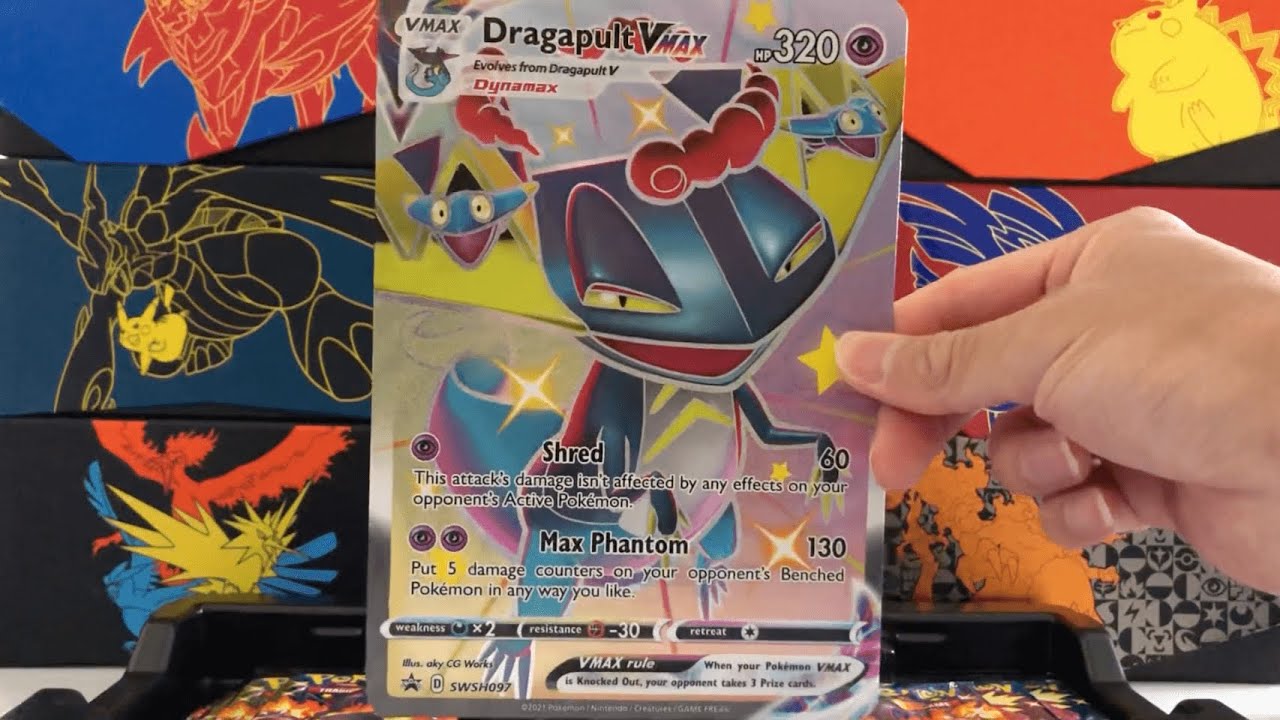 OPENING SHINY DRAGAPULT VMAX PREMIUM COLLECTION* - YouTube