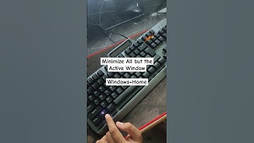 Minimize All But the Active Window #shorts #short #shortvideo #viral #trending
