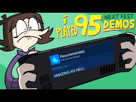 I Played NINETY-FIVE Steam Next Fest Demos