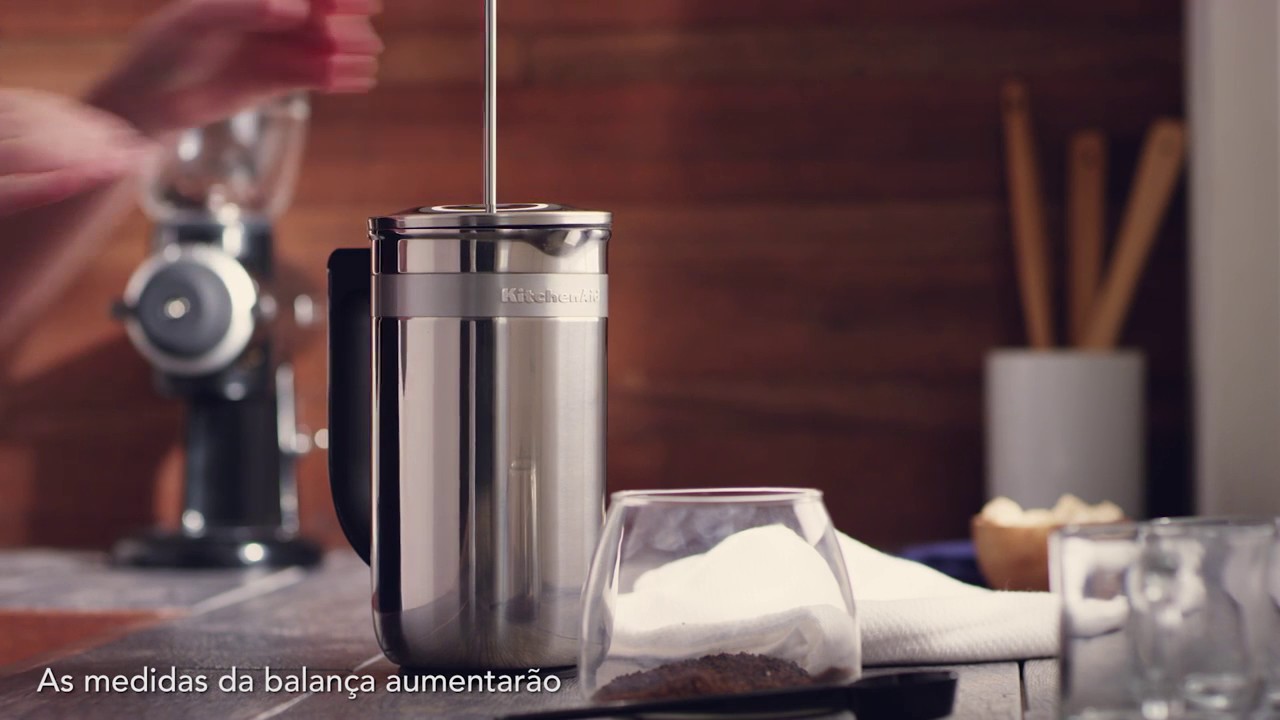 KitchenAid Cafeteira Prensa Francesa 2 - YouTube