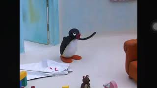 Pingu and Pinga laughing and spinning 