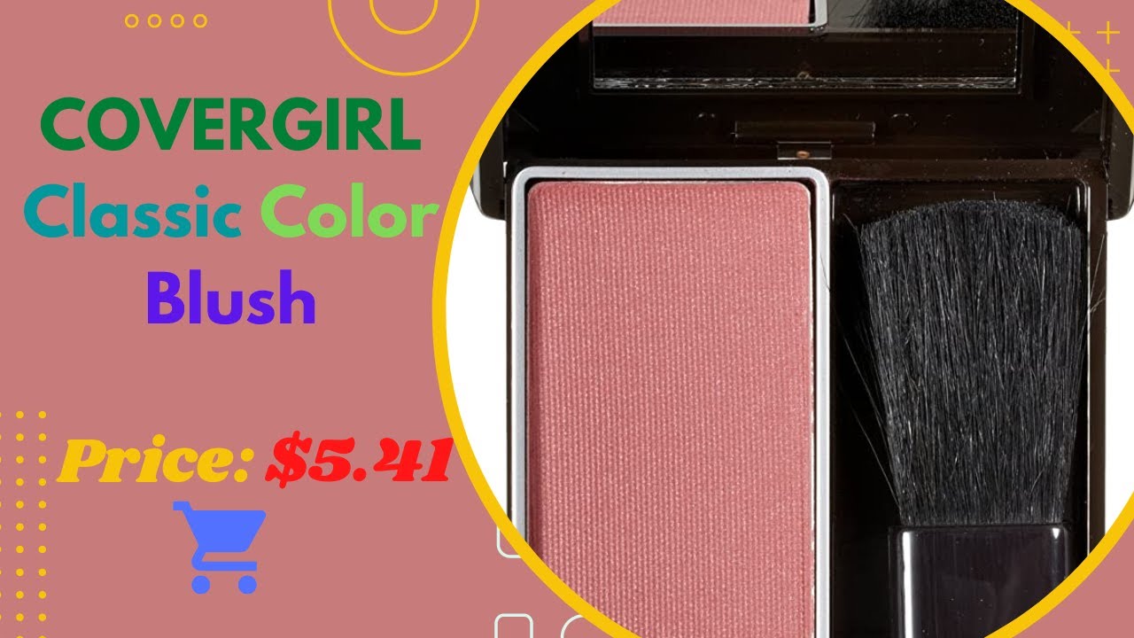 COVERGIRL Classic Color Blush, Iced Plum (510) Review And Price 2023