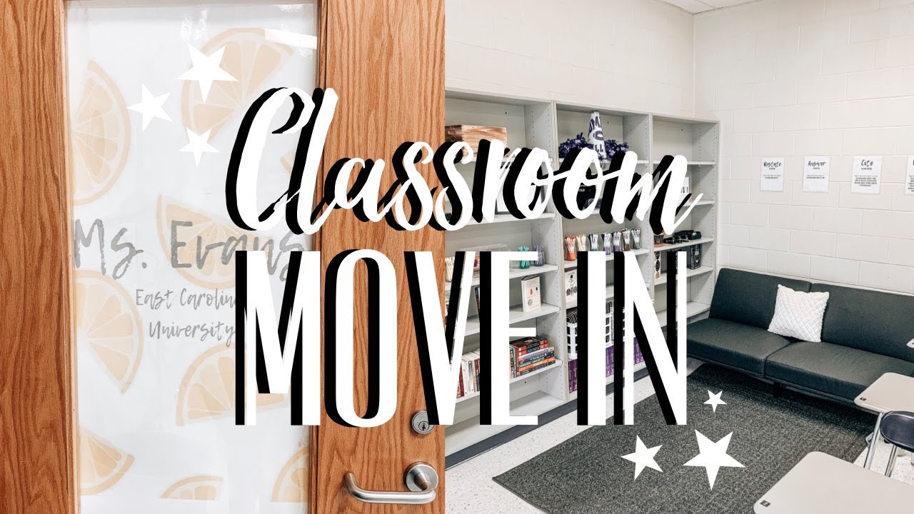 CLASSROOM MOVE-IN | (part two) - YouTube