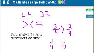 Everyday Math Unit 8.6 Second Grade