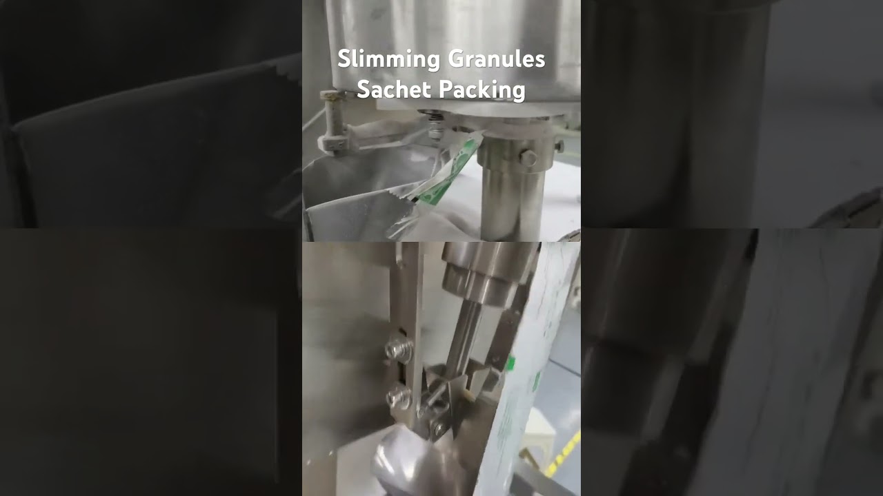 Slimming Granules Sachet Packing Machine 5g-20g. China Factory www.chinashrinkmachine.com