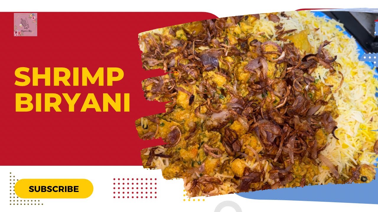 THE BEST SHRIMP BIRYANI // DAKUS RECIPE YouTube