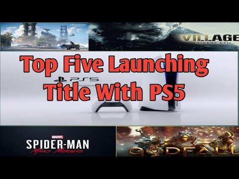 Top five lounching title with ps5 Gameplayer1 पाँच आने वाले PS5 के गेम