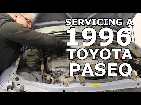 Servicing a 1996 Toyota Paseo