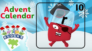Alphablocks #Christmas Calendar! - R 🎄 | Video Advent Calendar | Learn to Read