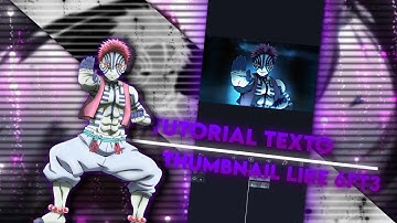Tutorial Texto Thumbnail like 6ft3 - Alight motion 🔥 (free preset!!)