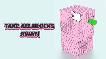 Tap Away🎉- 3D Block Puzzle GameAndroid Gameplay 2025🧟😲