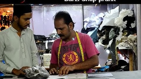 DARZI SHOP PRANK | BY AMIR BABA | AMIR BABA PRANKSTER OFFICIAL