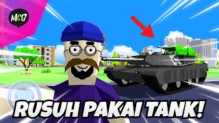 Hancurkan Kota Dengan Tank! - Dude Theft Wars