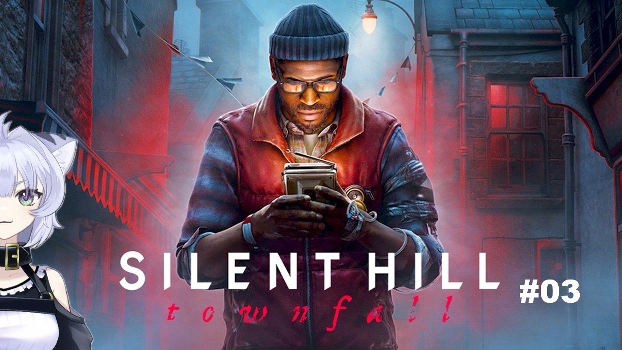 ステルス下手すぎにゃ【 #SILENT HILL townfall 】03 #vtuber / #初見ゲーム実況