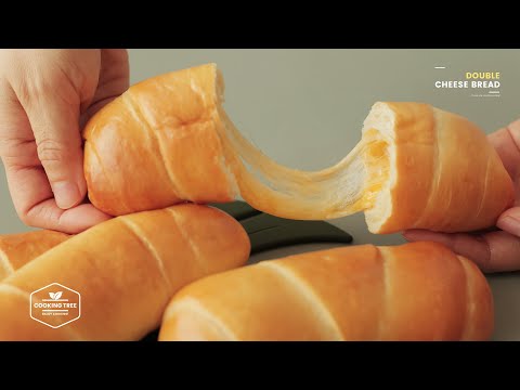 돌돌 말아 구운 더블 치즈빵 만들기 : Double Cheese Bread Recipe | Cooking tree