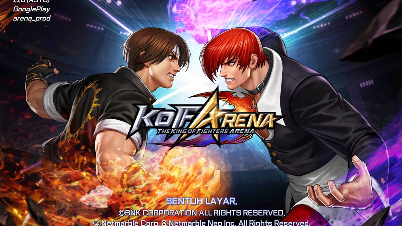 SAIU! INCRÍVEL NOVO JOGO MULTIPLAYER ONLINE DE LUTA no Android The King of  Fighters arena Gameplay 