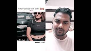 Other actors v/s shradha kapoor Gym look #gym #life