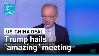 Donald Trump hails "amazing" meeting with Xi Jinping • FRANCE 24 English