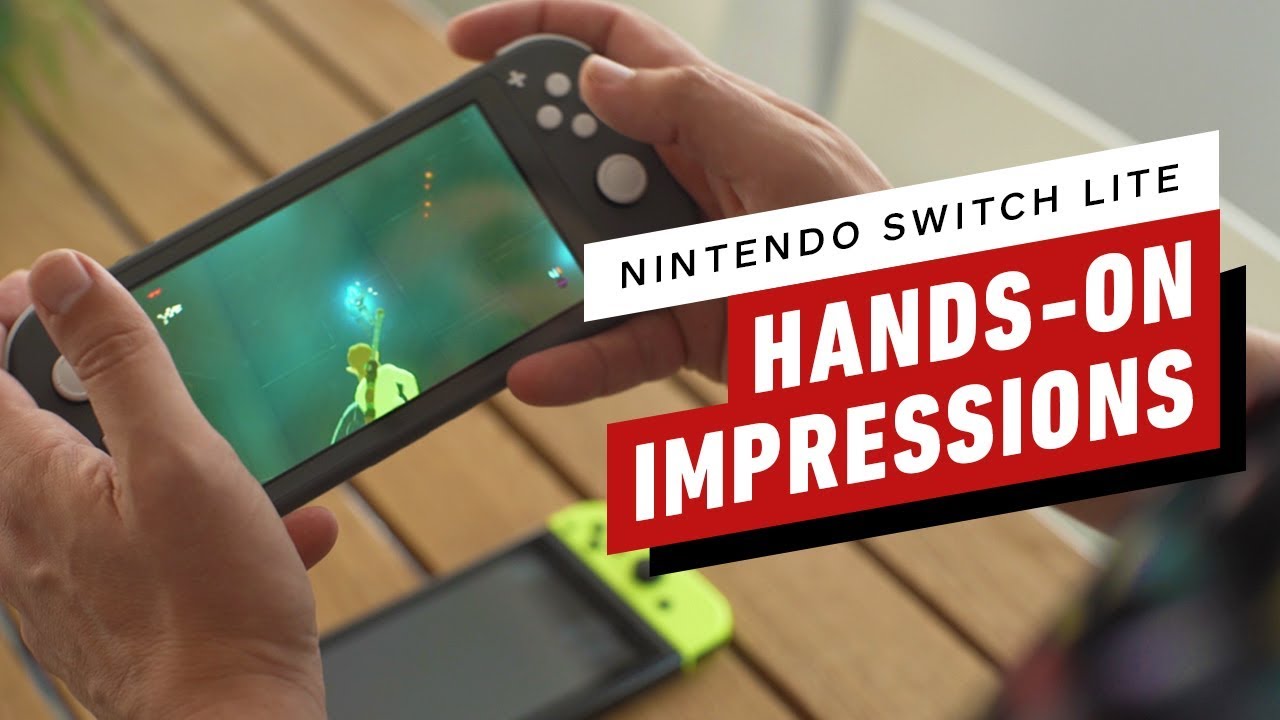 Nintendo Switch Lite: Hands-On Impressions - IGN thumbnail