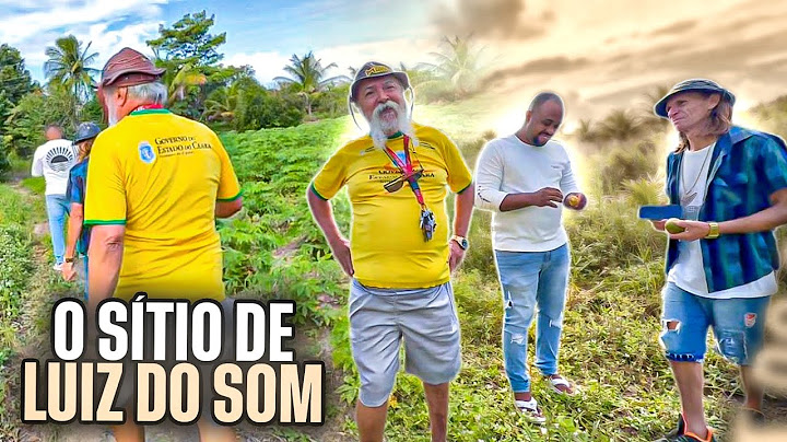 LUIZ DO SOM MOSTROU AS PLANTAÇÕES DE MILHO, MACAXEIRA E INHAME