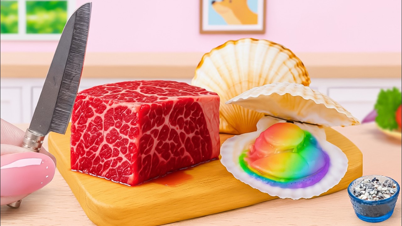 Menu Mewah di Dapur Mini Kerang & Daging Sapi