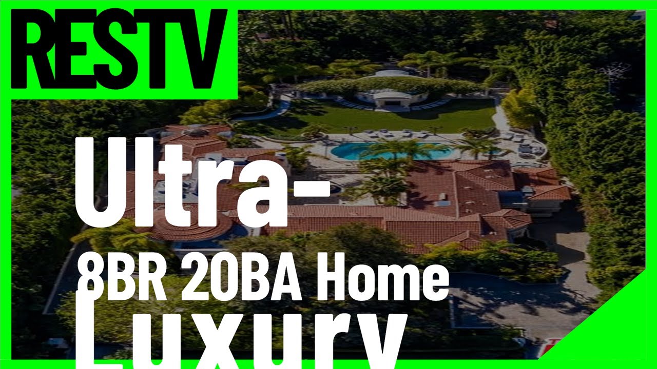 RESTV Los Angeles UltraLuxury Home For Sale 277 St Pierre Rd Bel Air Los AngelesLong