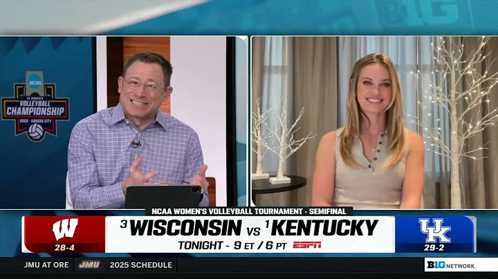 NCAA Volleyball Semifinal Preview: Wisconsin vs. Kentucky | B1G Today