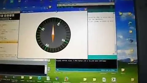 Arduino compass with with HMC5883l sensor
