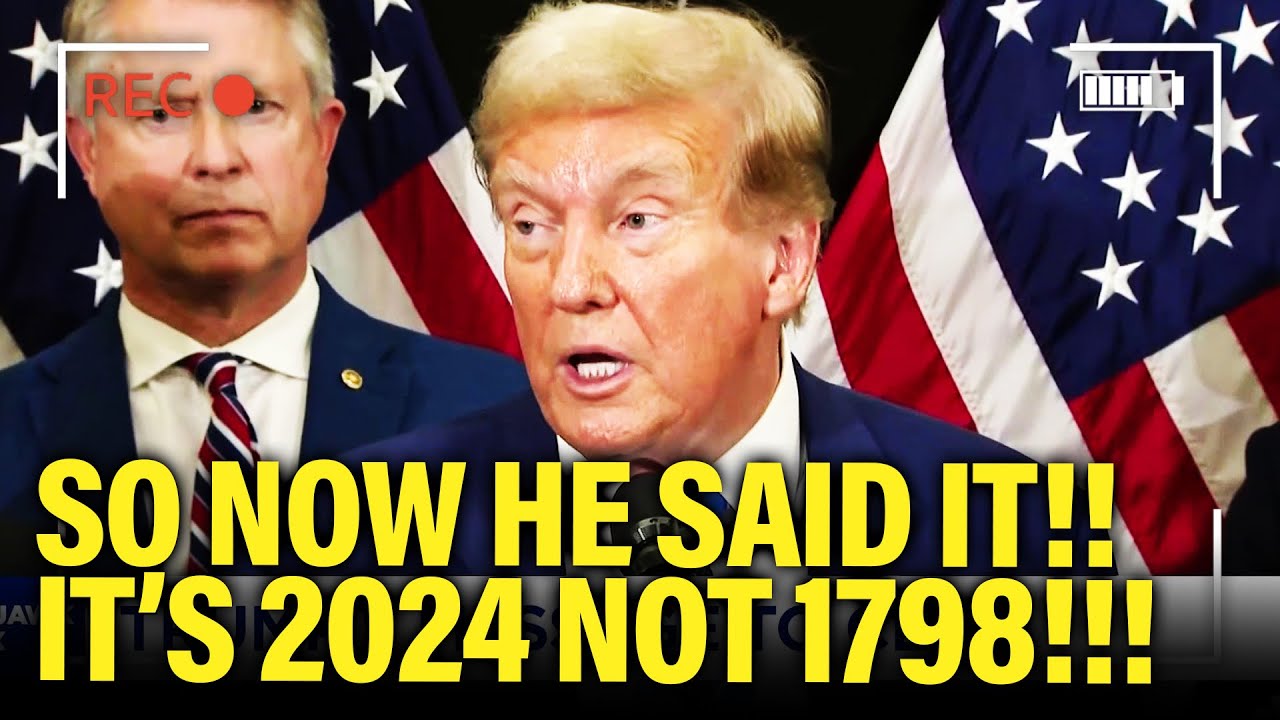 Trump LETS his Legal Strategy SLIP for his REAL PLAN