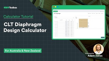 CLT Diaphgram Design Calculator (ANZ)