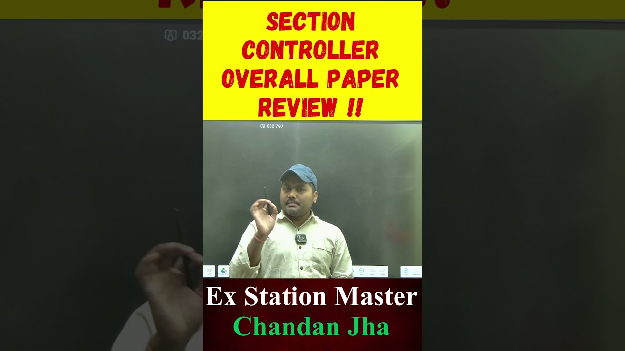 RRB Section Controller Paper Analysis 2026 😱 | Exam Review | Difficulty Level & Questions