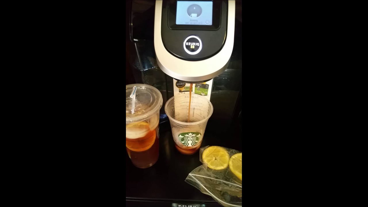 Kuerig 2.0 K-cup Snapple Peach Iced Tea 