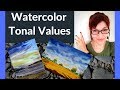 Tonal Values (in Watercolor Painting)