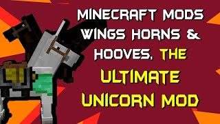 Minecraft Mods - Wings Horns & Hooves, the Ultimate Unicorn Mod screenshot 4