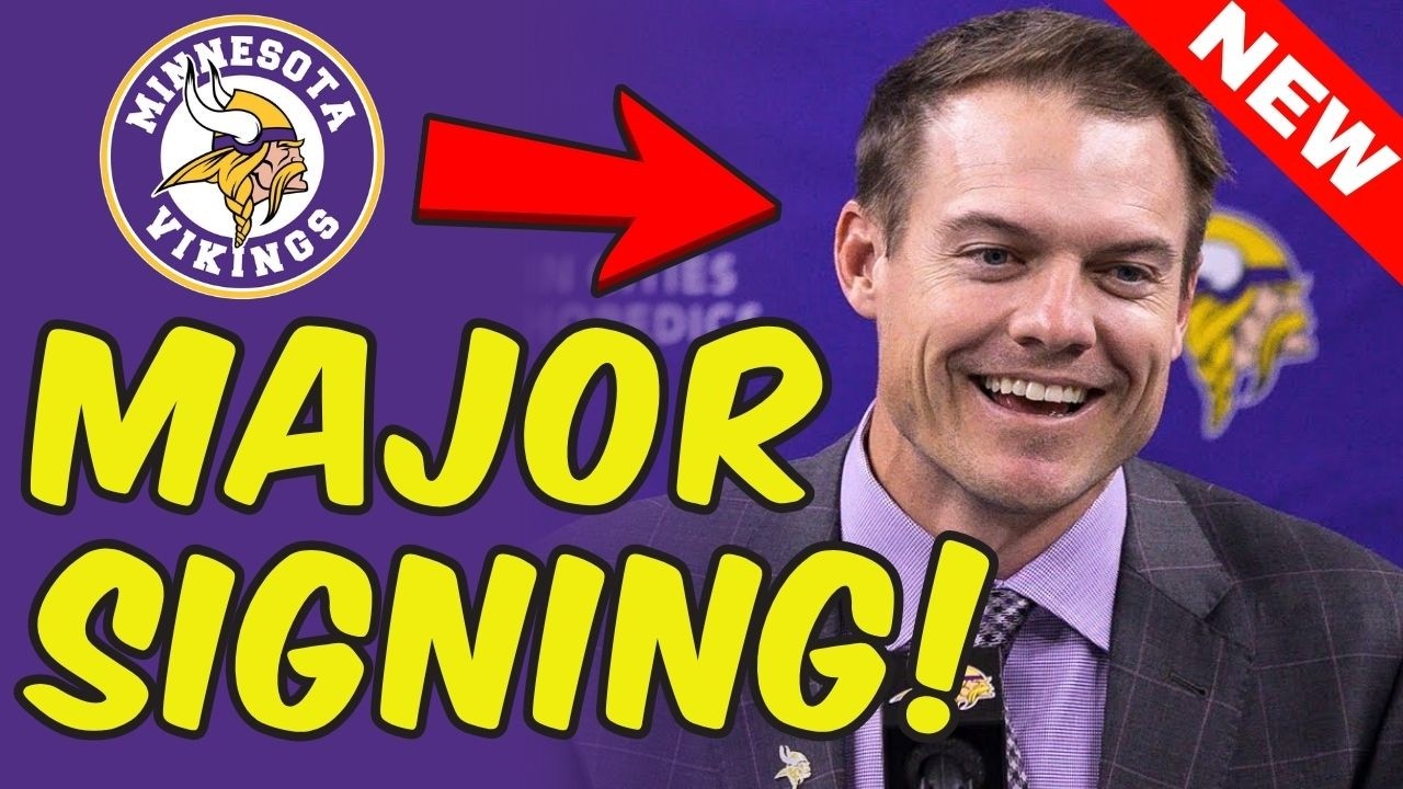 WATCH: 🏈🔥 MUST-WATCH: VIKINGS' MAJOR FREE AGENT MOVES SEND SHOCKWAVES THROUGH NFL! MINNESOTA VIKINGS NEWS