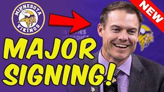 🏈🔥 MUST-WATCH: VIKINGS' MAJOR FREE AGENT MOVES SEND SHOCKWAVES THROUGH NFL! MINNESOTA VIKINGS NEWS