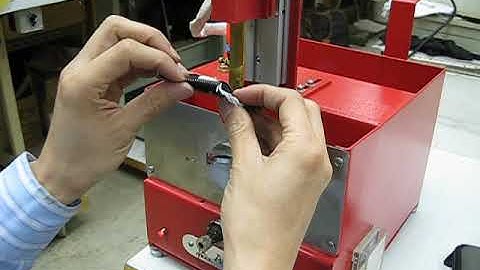 ALPHA SF 180B (Button wrapping machine with heat sealing device)