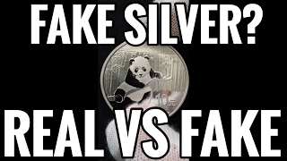 Fake Silver PANDAS?? How To Tell Between A Counterfeit And A Real One in HD!
