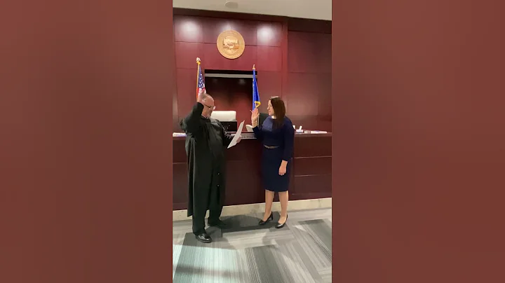 Judge Anna Albertson official oath ceremony