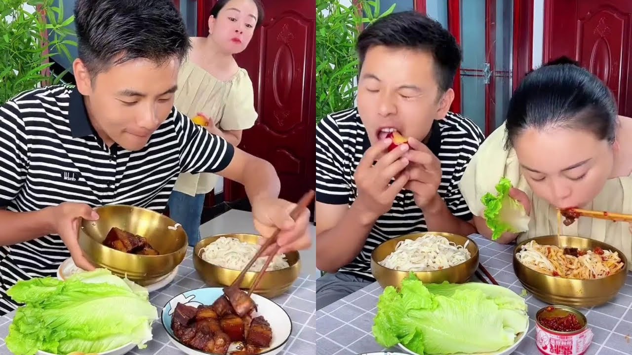 My selfish husband wants to take all the braised pork away. Let me see how I can get it!