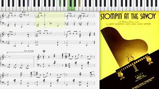 Stompin' at the Savoy by Benny Goodman (1936, Jazz piano)
