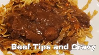 Beef Tips with Gravy | Easy Family Meals