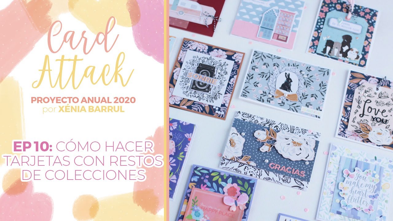 Card Attack 20-10: Cómo hacer tarjetas con restos de colecciones