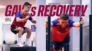 Gavi Working Hard For His Recovery Process Fc Barcelona